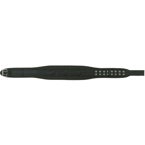Ceinture de confort matelass&eacute;e de 5" de largeur, Toile, Noir Distribution Industrielle GC