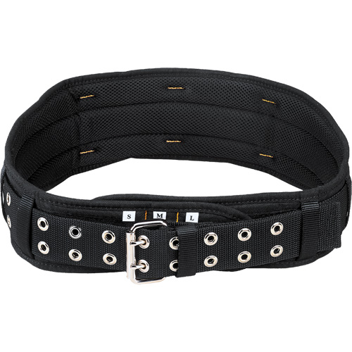 Ceinture de confort matelass&eacute;e de 5" de largeur, Nylon, Noir Distribution Industrielle GC