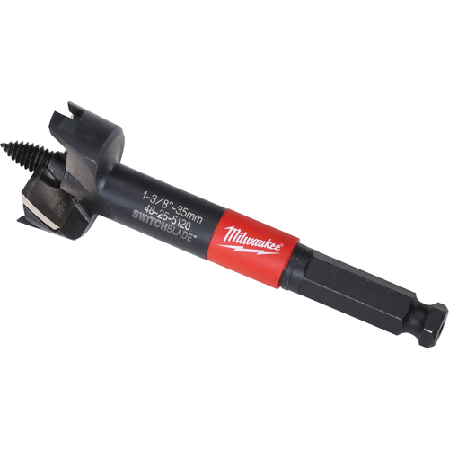 Switchblade Self-Feed Bits, 1-3/8", 7/16" Hex Shank Distribution Industrielle GC
