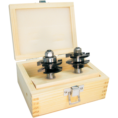 2-Flute, Rail &amp  Stile Sets Distribution Industrielle GC