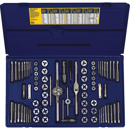 Tap & Hex Die Set, 76 Pieces Distribution Industrielle GC