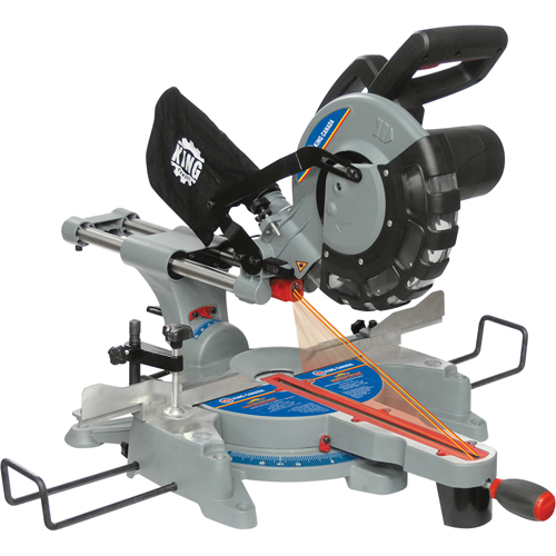 10" Sliding Compound Mitre Saws With Laser, 10", 15 A, 120 V Distribution Industrielle GC