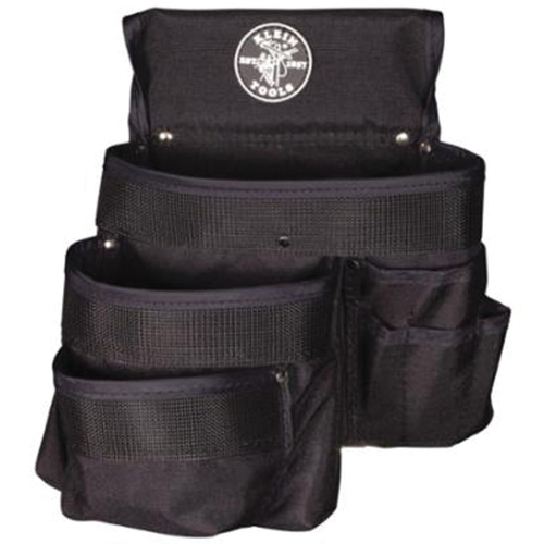 PowerLine Series 9-Pocket Tool Pouch, 1000 Denier Cordura&reg;, Black Distribution Industrielle GC