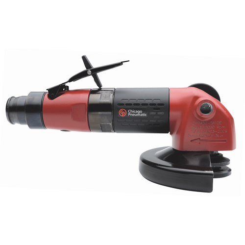 Meuleuses en angle industrielles, Roue 5", Entr&eacute;e 1/2" NPT, 12 000 Tr/min Distribution Industrielle GC