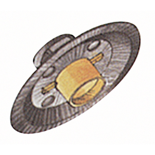 A24N Fast Grinding Wheel, 6" x 1/4", 7/8" Arbor, Aluminum Oxide, Type 27 Distribution Industrielle GC