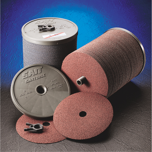 Meule &agrave; tronçonner haute vitesse pour le b&eacute;ton C24R, 14" x 1/8", Arbre de 1", Type 1, Carbure de silicium, 5400 Tr/min Distribution Industrielle GC