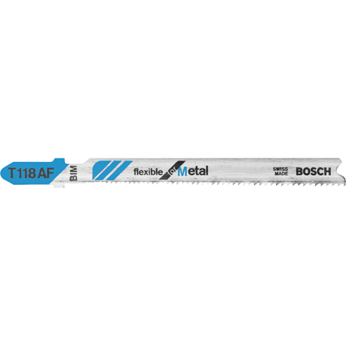 Flexible Jigsaw Blade, Bi-Metal, 3-5/8" L, 17-24 TPI Distribution Industrielle GC