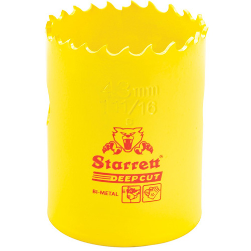 Scie &agrave; cloche bim&eacute;tal 1-11/1, 1-11/16", Profondeur de la coupe 2", Bim&eacute;tal Distribution Industrielle GC