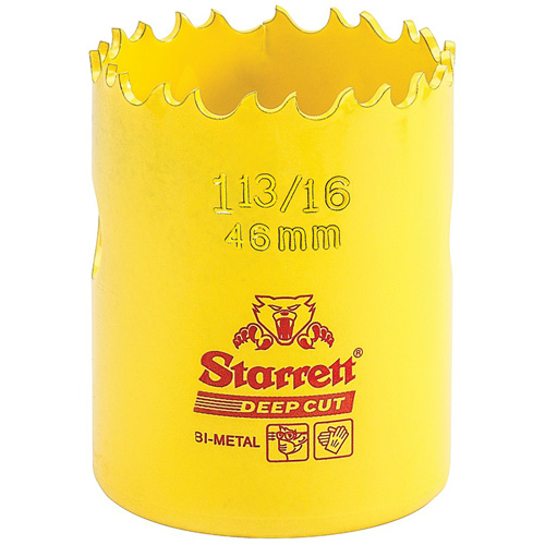 Scie &agrave; cloche bim&eacute;tal 1-13/1, 1-13/16", Profondeur de la coupe 2", Bim&eacute;tal Distribution Industrielle GC
