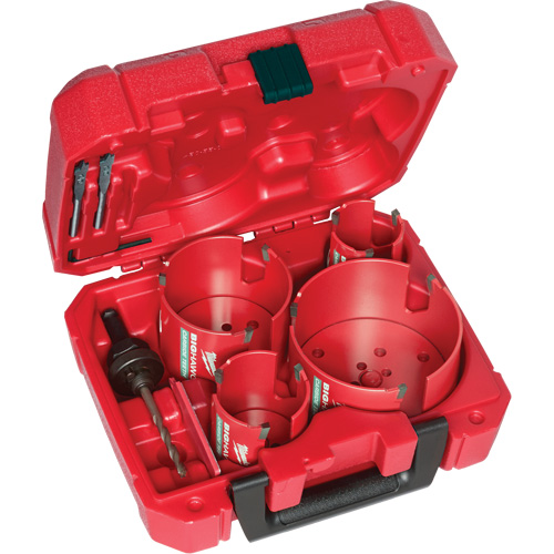 Ensemble de scie cloche Big Hawg, 8 morceaux Distribution Industrielle GC