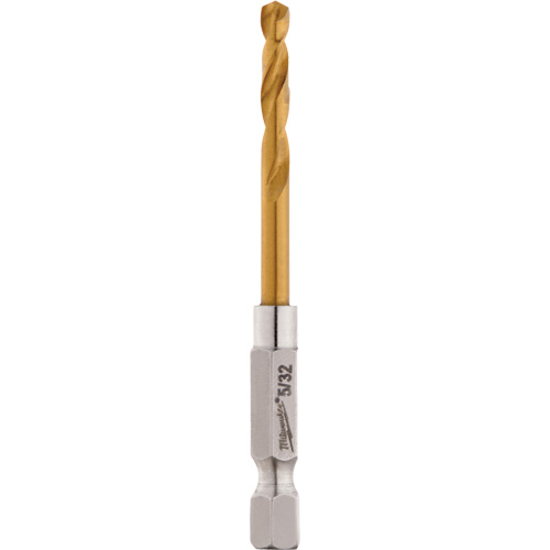 Foret Shockwave, Titane, Cannelure 1-1/64", Pointe de 135° Distribution Industrielle GC