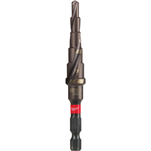 Foret &eacute;tag&eacute; #2 Shockwave Impact Duty, 3/16" - 1/2", Incr&eacute;ments de 1/16", Titane Distribution Industrielle GC