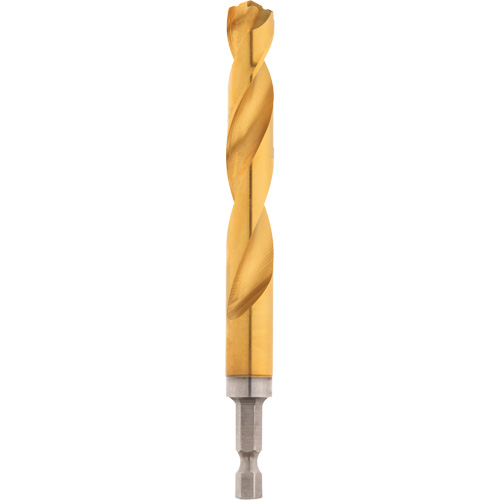 Foret Shockwave, 1/2", Titane, Cannelure 3-21/64, Pointe de 135° Distribution Industrielle GC