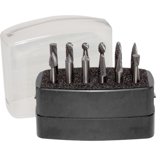 Double Cut Rotary Burr Set, 12 Pieces Distribution Industrielle GC
