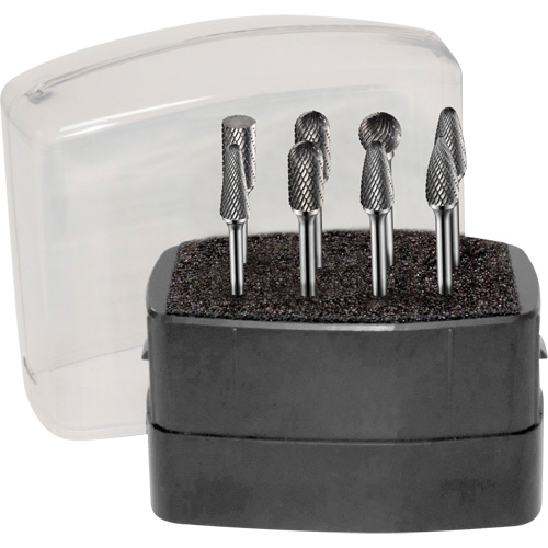 Double Cut Rotary Burr Set, 8 Pieces Distribution Industrielle GC