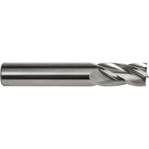 Fraise embout S134, 1/8" dia., 1-1/2" lo, 4 cannelures, 1/8" tige, Carbure Distribution Industrielle GC