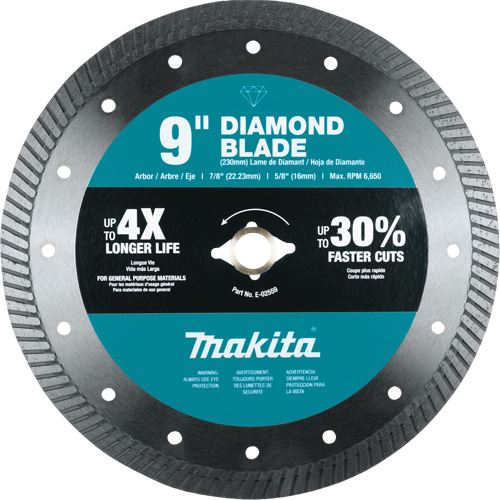 Turbo Diamond Blade Distribution Industrielle GC