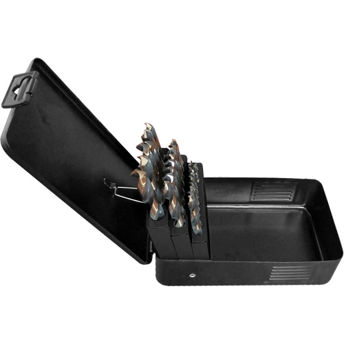 Jobber Length Drill Bit Set, 29 Pieces, High Speed Steel Distribution Industrielle GC