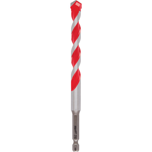Shockwave Reduced Shank Hammer Drill Bit, 7/16", Carbide, 4" Flute Distribution Industrielle GC