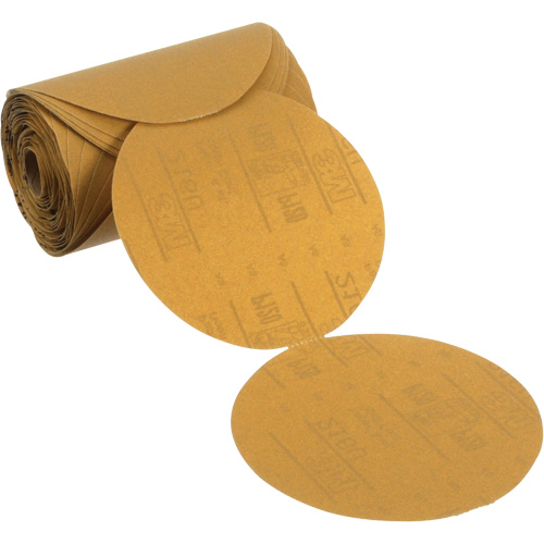 Stikit Gold Paper Sanding Disc Roll, 6" Dia., P120 Grit, Aluminum Oxide Distribution Industrielle GC