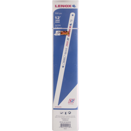 Hacksaw Blades, Bi-Metal, 12" L, 32 TPI Distribution Industrielle GC