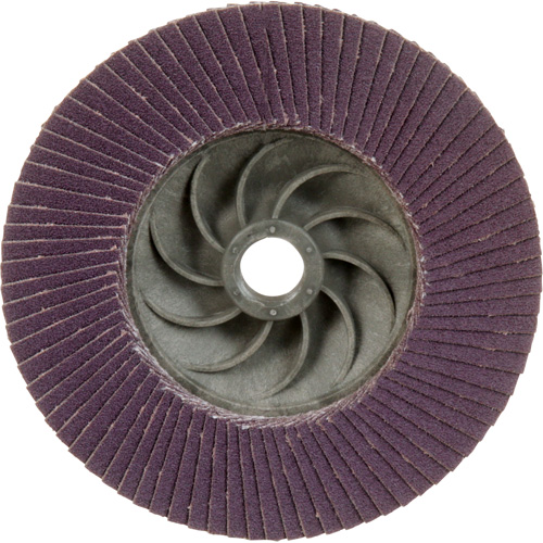 769F Quick Change Flap Disc, 4-1/2" x 5/8"-11, Type 27, 120+ Grit, Ceramic Distribution Industrielle GC