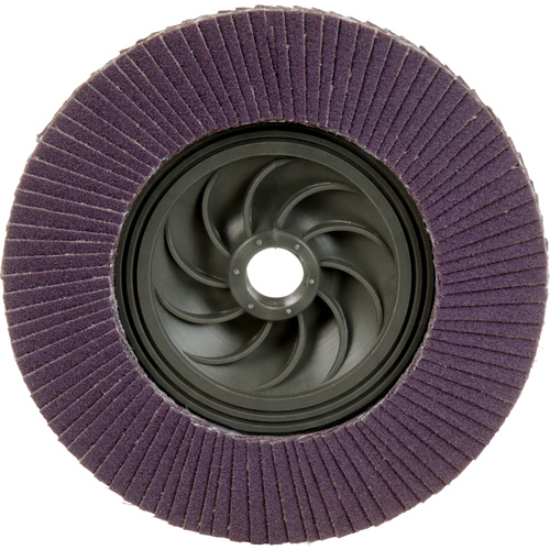 769F Quick Change Flap Disc, 5" x 5/8"-11, Type 27, 120+ Grit, Ceramic Distribution Industrielle GC