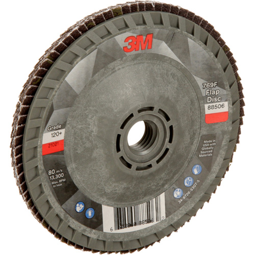 769F Quick Change Flap Disc, 4-1/2" x 5/8"-11, Type 29, 120+ Grit, Ceramic Distribution Industrielle GC