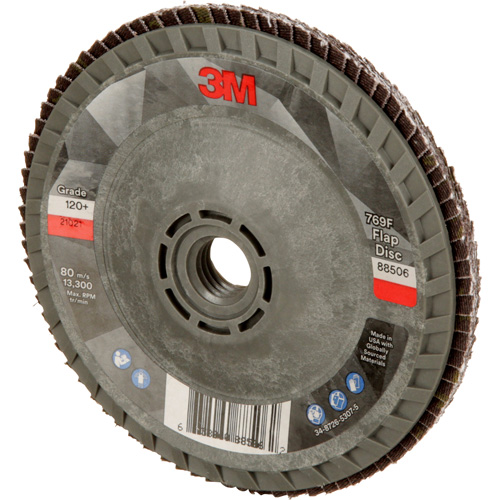 769F Quick Change Flap Disc, 4-1/2" x 5/8"-11, Type 29, 120+ Grit, Ceramic Distribution Industrielle GC