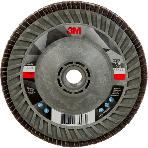 769F Quick Change Flap Disc, 5" x 5/8"-11, Type 29, 120+ Grit, Ceramic Distribution Industrielle GC