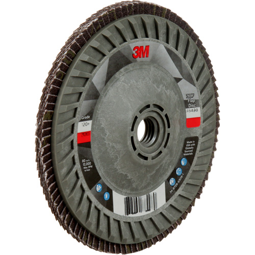 769F Quick Change Flap Disc, 5" x 5/8"-11, Type 29, 120+ Grit, Ceramic Distribution Industrielle GC