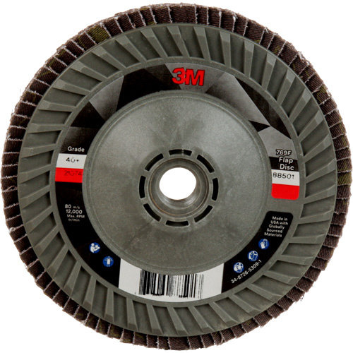 769F Quick Change Flap Disc, 5" x 5/8"-11, Type 29, 40+ Grit, Ceramic Distribution Industrielle GC