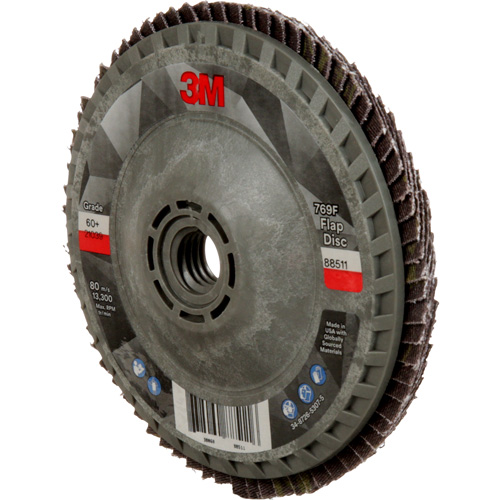 769F Quick Change Flap Disc, 4-1/2" x 5/8"-11, Type 27, 60+ Grit, Ceramic Distribution Industrielle GC