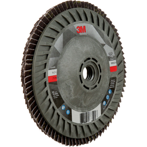 769F Quick Change Flap Disc, 5" x 5/8"-11, Type 27, 60+ Grit, Ceramic Distribution Industrielle GC