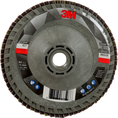 769F Quick Change Flap Disc, 4-1/2" x 5/8"-11, Type 29, 60+ Grit, Ceramic Distribution Industrielle GC