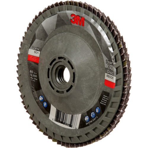 769F Quick Change Flap Disc, 4-1/2" x 5/8"-11, Type 29, 60+ Grit, Ceramic Distribution Industrielle GC