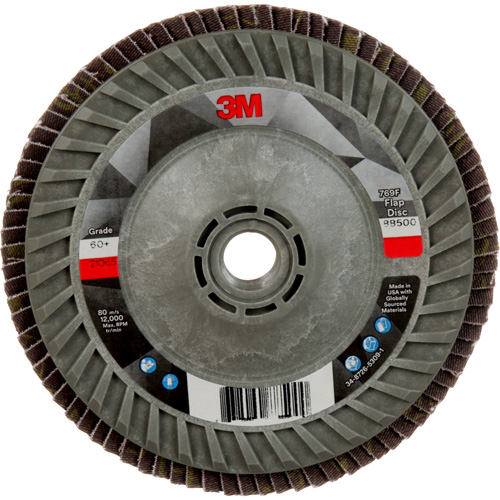 769F Quick Change Flap Disc, 5" x 5/8"-11, Type 29, 60+ Grit, Ceramic Distribution Industrielle GC