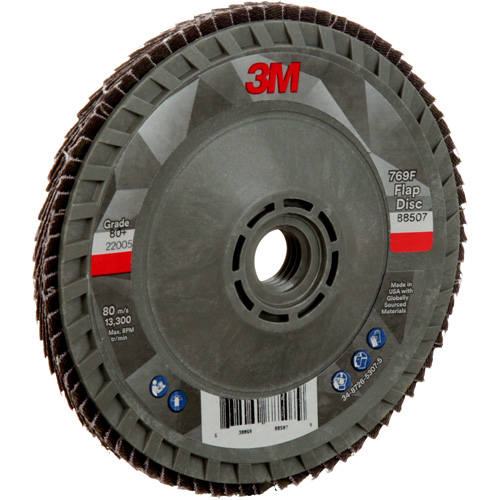 769F Quick Change Flap Disc, 4-1/2" x 5/8"-11, Type 29, 80+ Grit, Ceramic Distribution Industrielle GC
