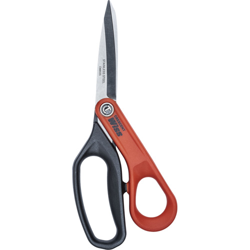 Cisaille tout usage en acier inoxydable pour ouvrier professionnel, 8-1/2", Poign&eacute;e Anneaux Distribution Industrielle GC