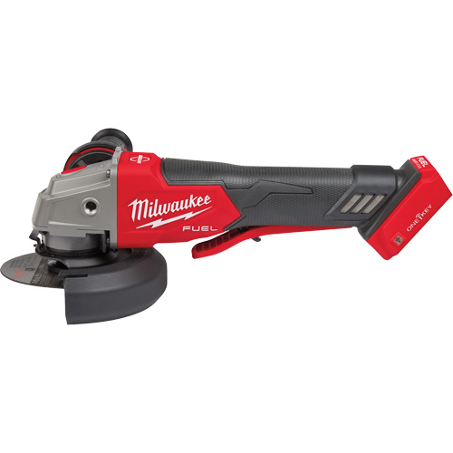 M18 Fuel No-Lock Braking Grinder with One-Key Paddle Switch (Tool Only), 4-1/2" or 5" Wheel, 18 V Distribution Industrielle GC