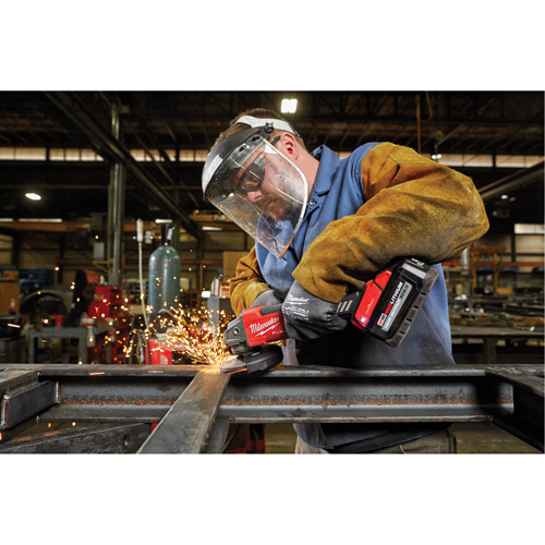 M18 Fuel No-Lock Braking Grinder with One-Key Paddle Switch (Tool Only), 4-1/2" or 5" Wheel, 18 V Distribution Industrielle GC