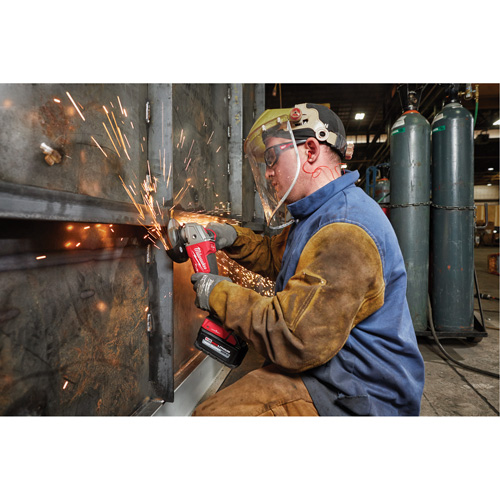 M18 Fuel No-Lock Braking Grinder with One-Key Paddle Switch Kit, 4-1/2" or 5" Wheel, 18 V Distribution Industrielle GC
