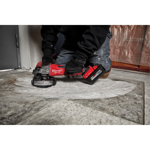 M18 Fuel Slide Switch Braking Grinder with One-Key Slide Switch (Tool Only), 4-1/2" or 5" Wheel, 18 V Distribution Industrielle GC