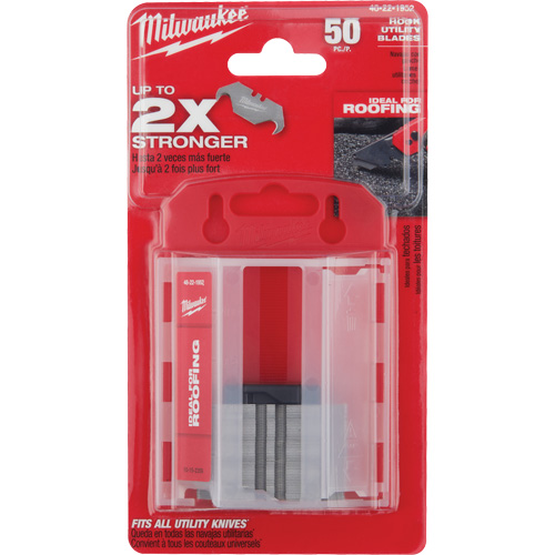 Hook Utility Knife Blades with Dispenser, Single Style Distribution Industrielle GC