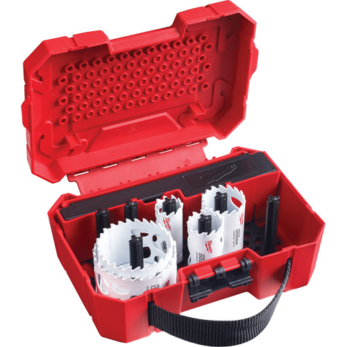 Hole Dozer Carbide Teeth Hole Saw Kit, 9 Pieces Distribution Industrielle GC