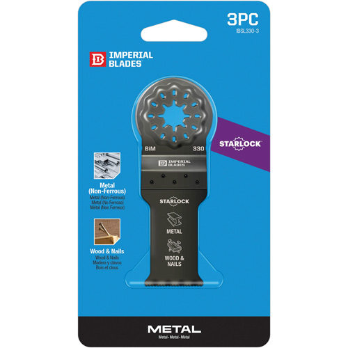 Starlock 1-1/8" Standard Metal Blade Distribution Industrielle GC