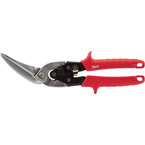 Long-Cut Offset Aviation Snips, 3" Cut Length, Straight/Left Cut Distribution Industrielle GC