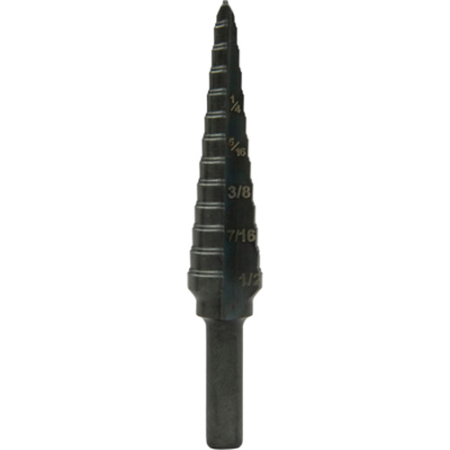 Foret &eacute;tag&eacute;, 1/8"/3,2 mm - 1/2"/12,7 mm Distribution Industrielle GC