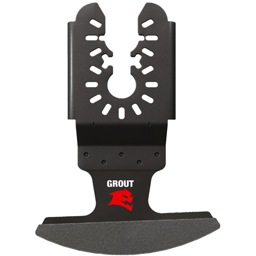 Lame oscillante au grain en diamant de taille universelle 2-3/4" pour coulis Distribution Industrielle GC