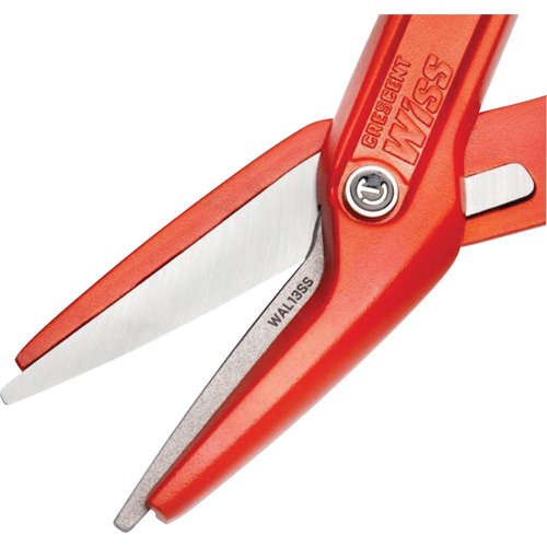 13" Serrated Aluminum Tinner Snip with Dipped Handle, 3" Cut Length, Straight Cut Distribution Industrielle GC